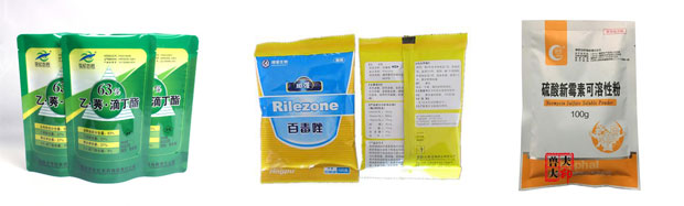 星火粉劑獸藥包裝機(jī)械樣品